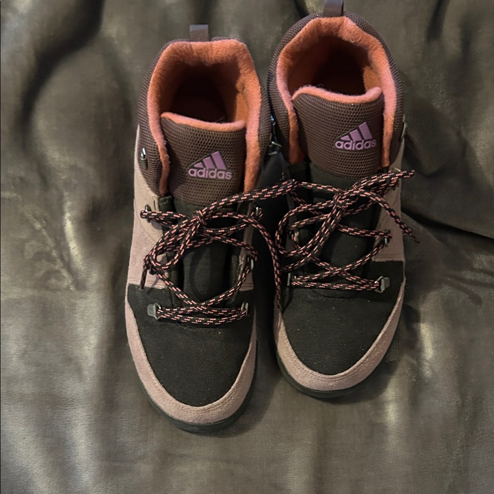 Adidas Kids Boots - Black and Pink